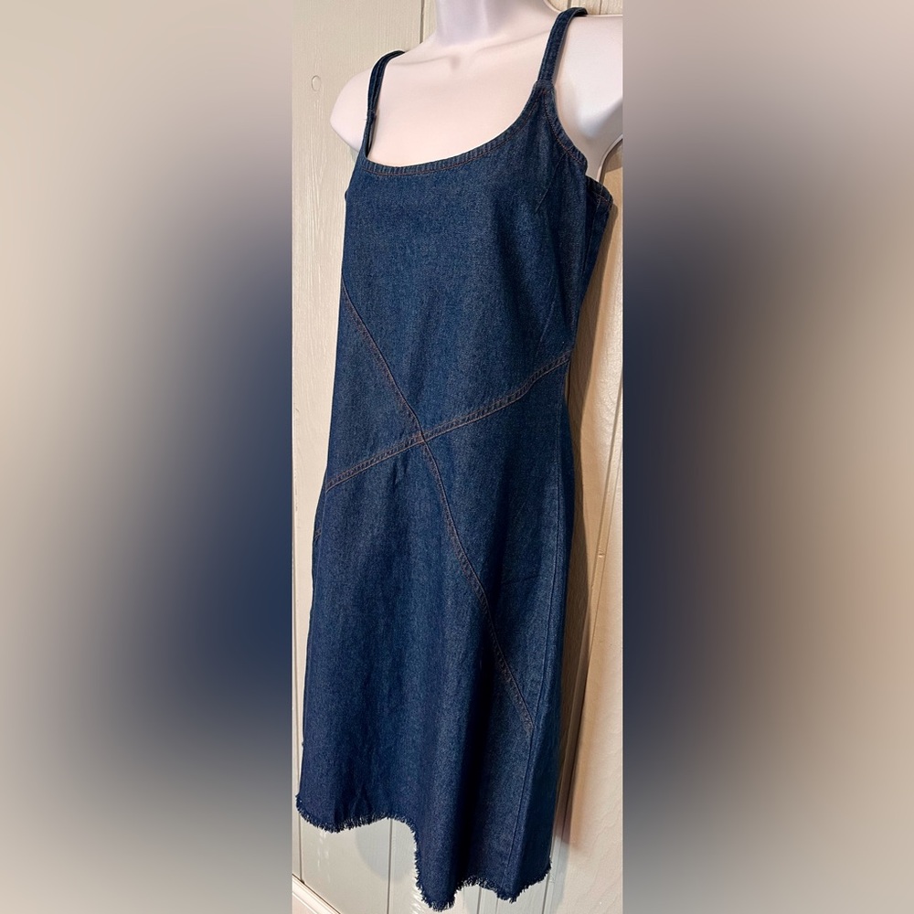 Le Mieux Denim Blue Dress - Picture 3 of 5